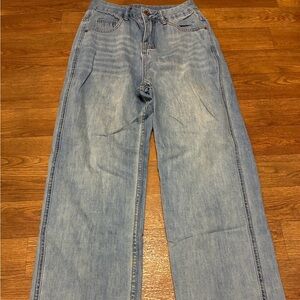 Women’s Fishion Flower Jeans Size Small